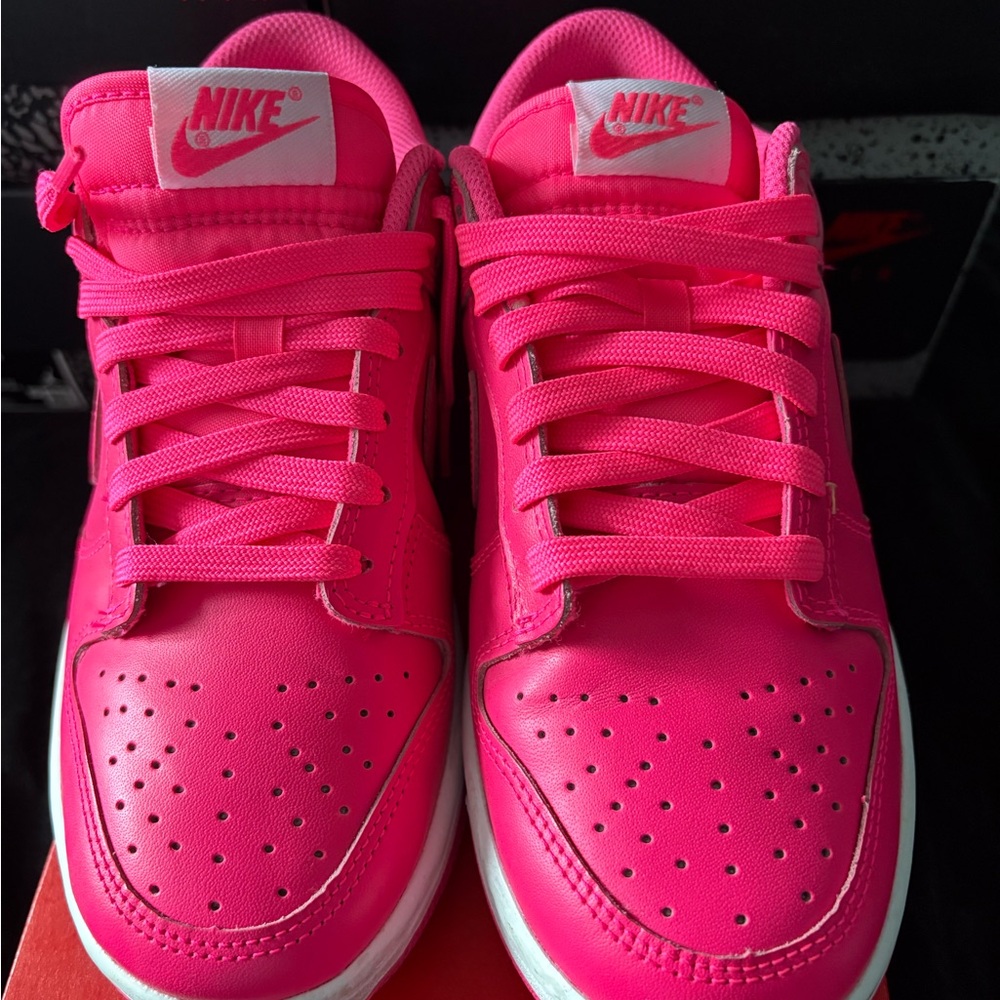 Nike Women’s Neon Pink Low-Top Sneakers